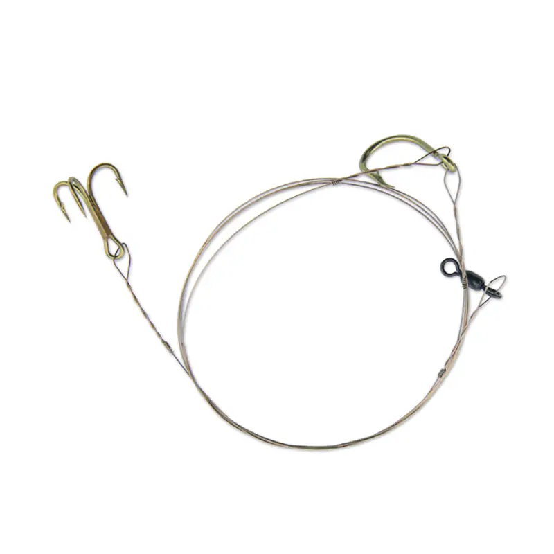 AFW LIVE BAIT RIG 1/0 SNGL 6 TREBLE 3ft W