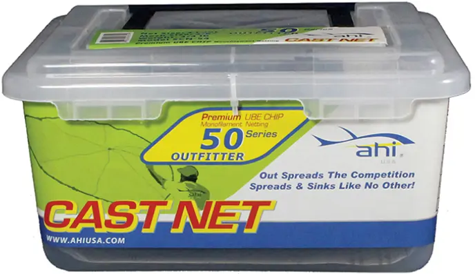 Mono Cast R9 AHI 50 SERIES MONO CAST NET 7ft 3/8in CLEAR MESH