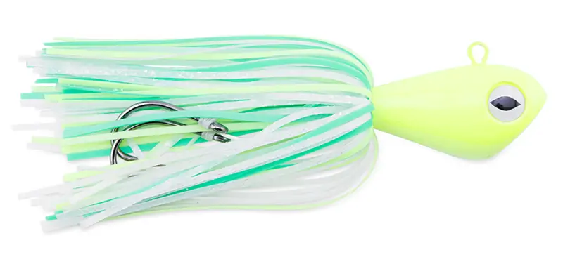 NO ALIBI ALIEN OFFSHORE JIG 8oz GREEN - GREEN/CHART