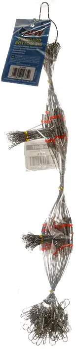 AFW BOTTOM RIG 60lb CLR WIRE 6 SNAP 50ri