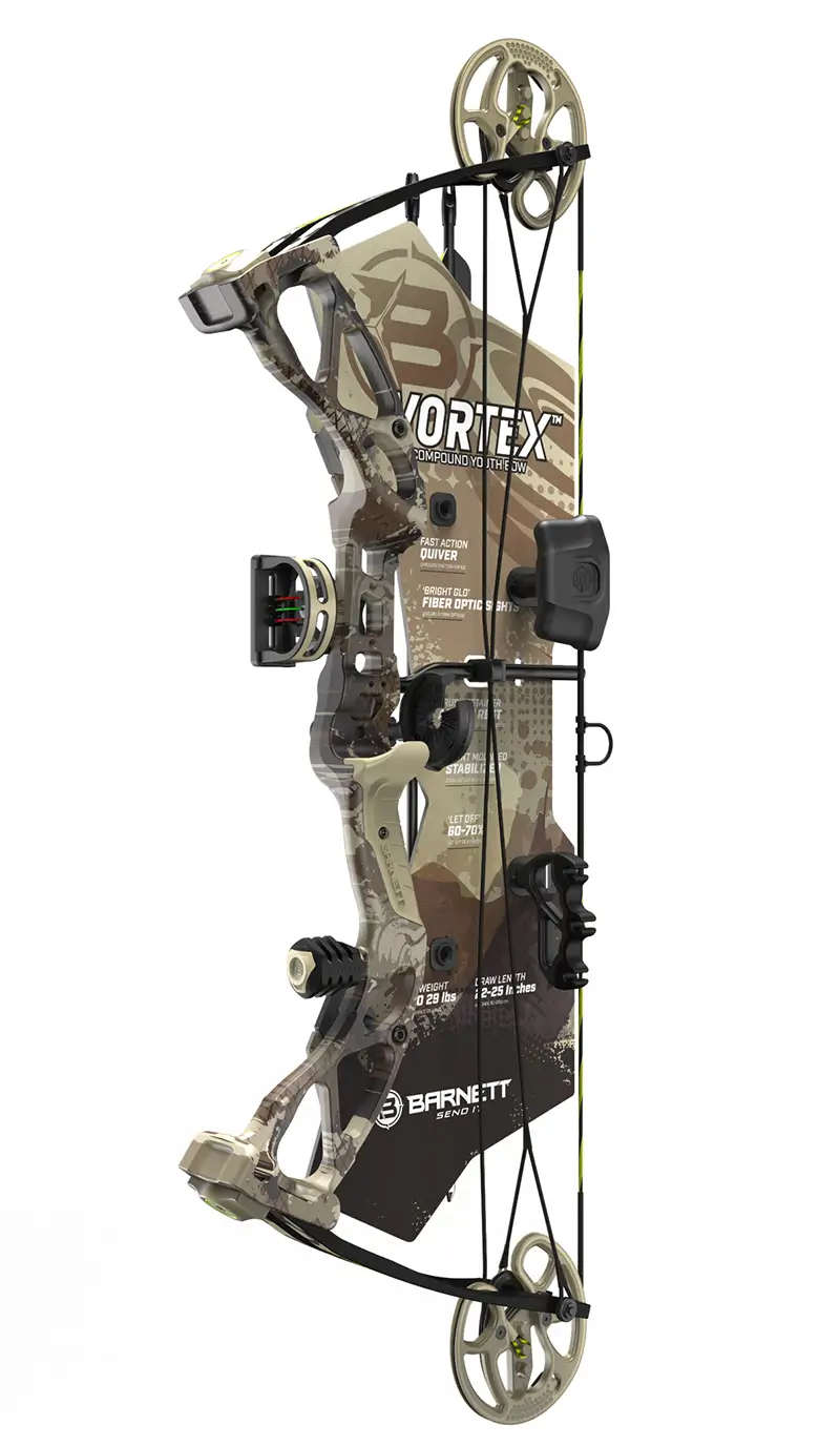 BARNETT VORTEX YOUTH BOW G3 COMPOUND VEIL CAMO RH