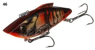 BILL LEWIS MINI RAT-L-TRAP 1/4oz RED CRAW
