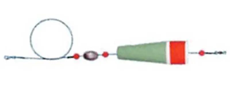 Shallow Sticker Popper Spring COMAL SHALLOW POPPER 4in RG 3/4oz WIRE 12ri
