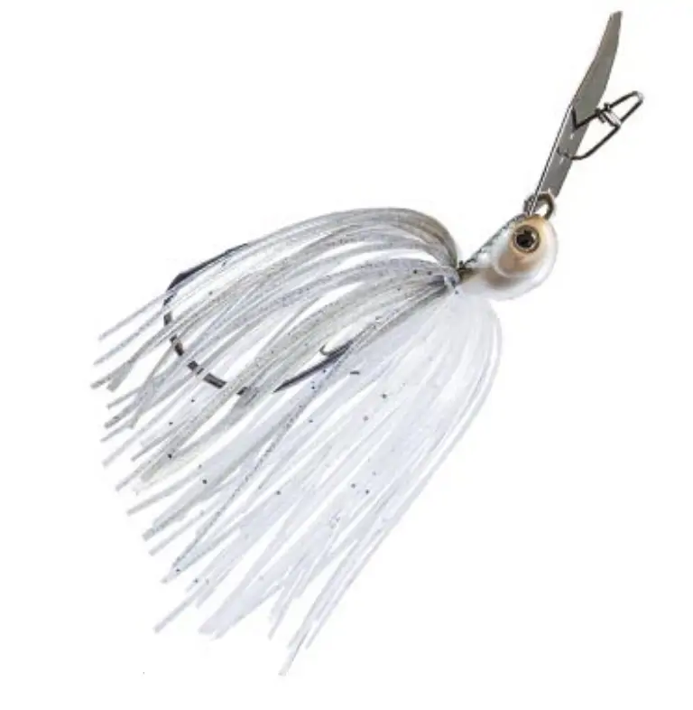 Lotto 3 Z-Man Jack Hammer Chatterbait 3/8 Oz &ndash; Color Fire Craw &ndash; Testine Metalliche Con Lama Rotante &ndash; Pesca In Acqua Dolce