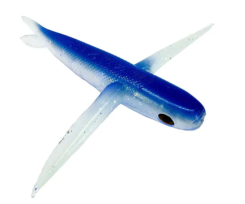 FRENZY BIG GAME BALLISTIC FLYING FISH 6in BLUE