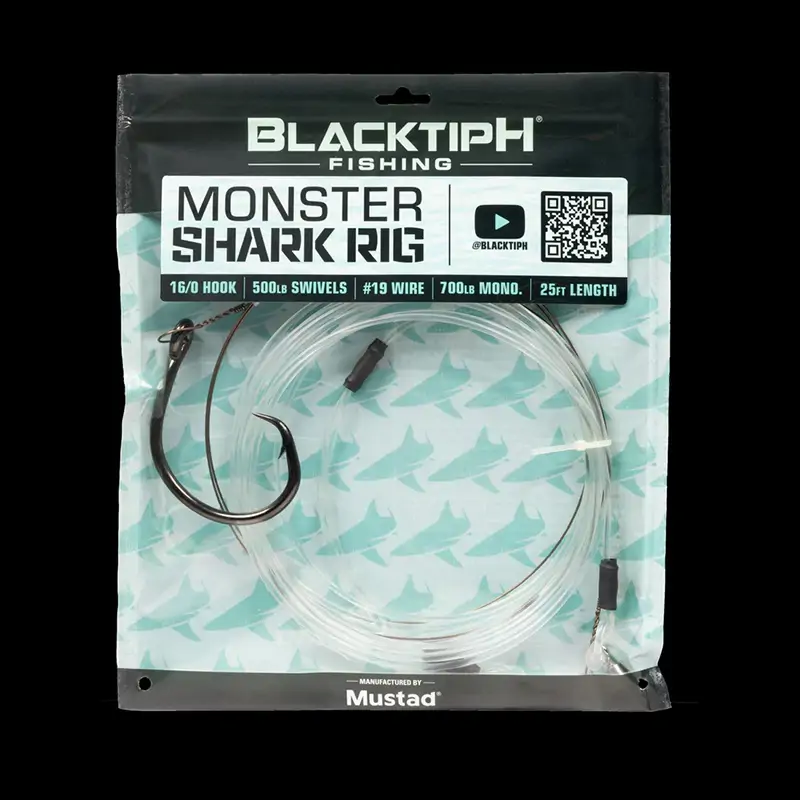 Mustad Rig MUSTAD BLACKTIPH LIVE BAIT RIG MONSTER SHARK RIG